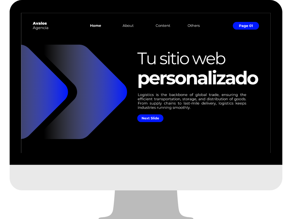 Mockup de sitio web en notebook y celular